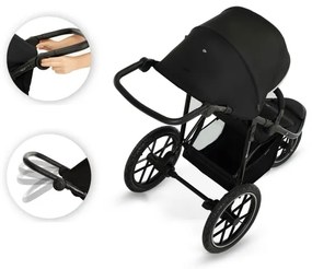 KINDERKRAFT HELSI2 - cărucior sport, negru