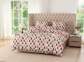 Lenjerie de pat din microfibra MERRY TREE colorata Dimensiune lenjerie de pat: 70 x 90 cm | 140 x 200 cm
