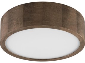 Plafonieră LED Brilagi CARVALHO SLIM 1xE27/60W/230V stejar d. 27 cm