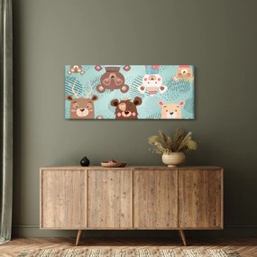 Tablou - Ursuleții veseli (120x50 cm)