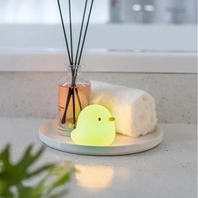 Lampă LED RGB tactilă reîncărcabilă de cadă pentru copii SWIMMY DUCK LED/5V
