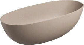 Cada freestanding compozit Omnires Shell M+ finisaj bej dune mat 175x78 cm