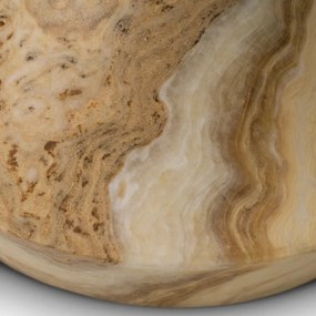 Set de 2 masute design LUX Onyx, Lemn, Puglia, 119346 HZ