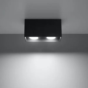 Plafonieră QUAD 2xGU10/40W/230V