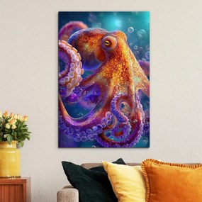 DUBLEZ | Caracatița colorată - Pictură artistică pentru interior