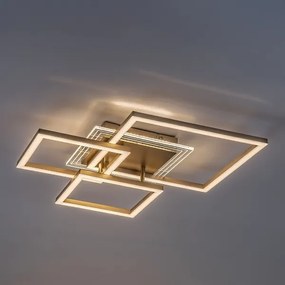 Rabalux 71488 - plafonieră LED OTTAVIA LED/40W/230V 3000K 50x50 cm auriu