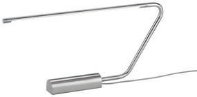 Veioză argintie LED (înălțime 33 cm) Olea – Trio Select