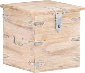 vidaXL Cufăr, 40 x 40 x 40 cm, lemn masiv de acacia