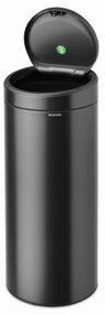 Cos de gunoi Brabantia Touch Bin New 1008860, 30 L, Inchidere silentioasa si lina, Gri inchis