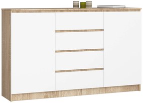 Comodă Koa (stejar sonoma + alb). 1068928