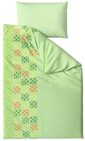 Lenjerie de pat din microsaten VELLARI, verde Dimensiune lenjerie de pat: 70 x 90 cm | 140 x 200 cm