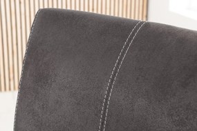 Set de 2 scaune dining sau birou, retro style, gri vintage Samson A-35768 VC