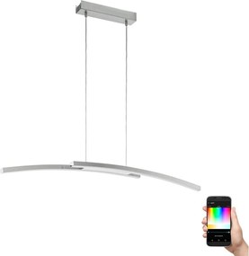 Eglo 97911 - Lustră suspendată reglabilă pe cablu FRAIOLI-C LED RGB, 34W, 230V