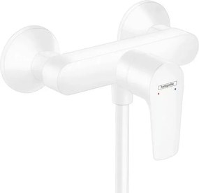Baterie dus Hansgrohe Talis E monocomanda alb mat