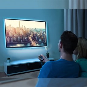 Brilo - Bandă LED RGBW reglabilă pentru TV 3m LED/2,5W/USB + DO