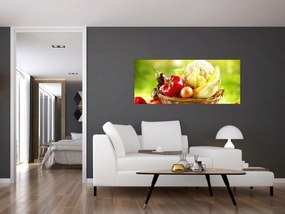 Tablou - Legume (120x50 cm)