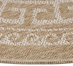 Covor de exterior bej rotund ø 120 cm Comilla – Ayyildiz Carpets