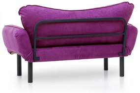 Canapea două locuri Charlene (violet). 1101557