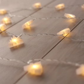 Ghirlanda luminoasă cu LED în formă de brazi DecoKing Tree, lungime 2,4 m, 20 beculețe