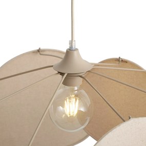 Japandi hanglamp beige 95cm - Organica