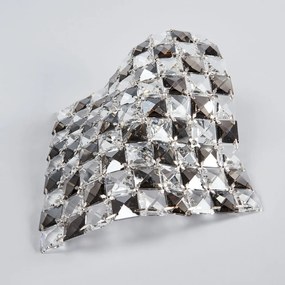 Aplica de perete moderna cristal K9 Saten SV-160785