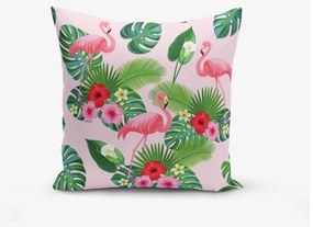 Set 4 fețe de pernă Minimalist Cushion Covers Naturia, 45 x 45 cm