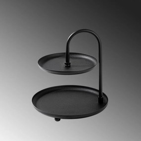 Suport bijuterii Kormen Negru 20x21 cm