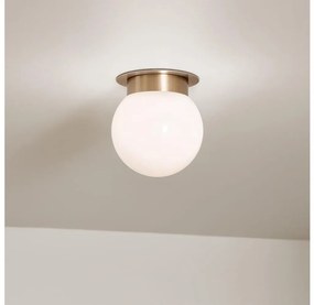 Kichler KL-ALBERS-F-G-CPZ Plafonieră ALBERS 1xE27/40W/230V Ø20,3 cm, auriu