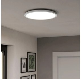 Plafonieră LED RGBW dimabilă de exterior Eglo 90142 ROVITO-Z 18,5W/230V d. 38,9cm IP44 alb