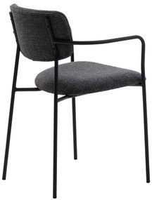 Scaun de dining gri închis Zama – Unique Furniture