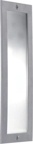 Eglo 27814 - Corp de iluminat încastrat pentru exterior ZIMBA 1xE27/60W/230V IP44 gri