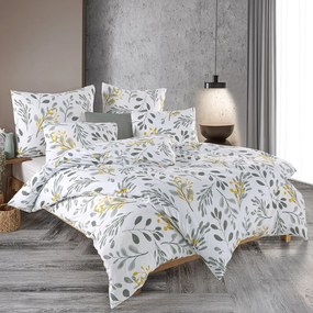 BedTex Lenjerie de pat din bumbac Floranc, 160 x 200 cm, 2 x 70 x 80 cm, 160 x 200 cm, 2 buc. 70 x 80 cm