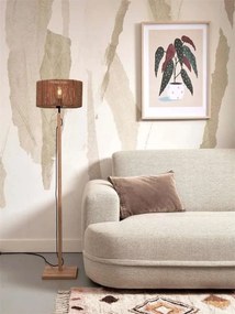 Lampadar eco din bambus si iuta Iguazu straight nat/30x16, nat