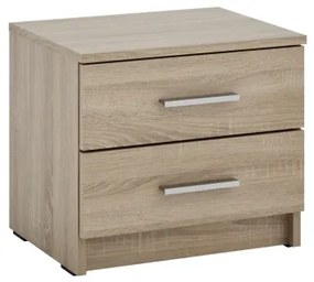 Noptieră TOD, stejar Sonoma