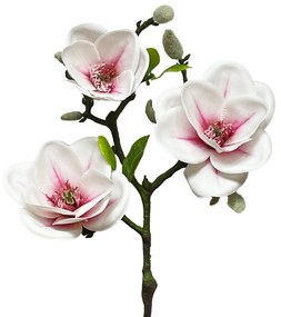 Crenguta cu magnolie alba, HEAVEN, 50cm
