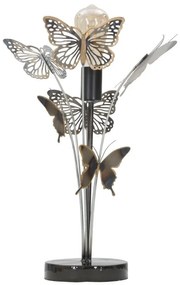 Lampa multicolora din metal, Soclu E27 Max 40W, ∅ 32 cm, Butterflies Mauro Ferretti