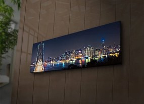 Tablou cu LED 3090İACT Multicolor 30x90x3 cm