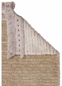 Covor bej din bumbac 140x200 cm Duetto Sage – Lorena Canals