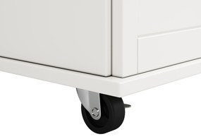 Insulă de bucătărie modernă cu blat pliabil, Alb | Aosom Romania