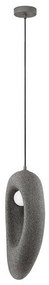 Pendul design modern, Stone Gray, TEMPUS, 18x48cm
