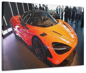 Tablou Canvas Orange Mclaren 120x80 cm