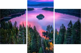 Tablou - Lacul Tahoe, Sierra Nevada, California, SUA (90x60 cm)