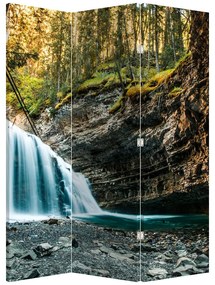 Paravan - Cascada de pădure (126x170 cm)