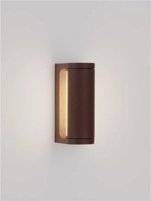 Aplica de perete exterior LED 3000K IP65 Rox corten