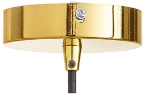 Lustră chihlimbar cu abajur din sticlă ø 22 cm Adar – Bloomingville
