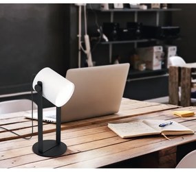 Eglo 43428 - Lampă de masă HORNWOOD 1 1xE27/28W/230V