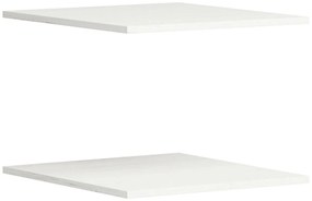 Set 2buc rafturi pentru dulap de haine Frija 6 (pin andersen alb + stejar artisan) . 1098250