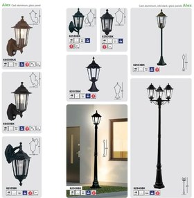 Aplica de perete exterior stil traditional IP44 Alex cu senzor de miscare