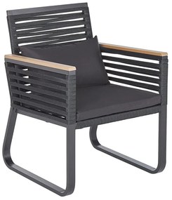 Set mobilier de grădină Carisa (negru). 1035691