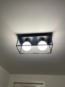 Ledvance - Aplică de exterior DECOR SQUARE, 2xG9/28W/230V, IP44